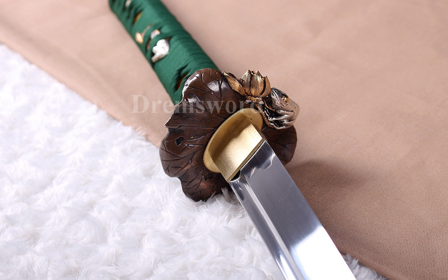 Battle Ready Japanese Sword katana 9260 spring Steel Full Tang razor sharp.