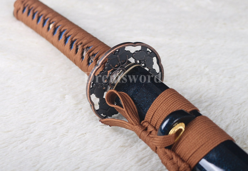 handmade high carbon steel Japanese Samurai Sword katana full tang sharp edge.