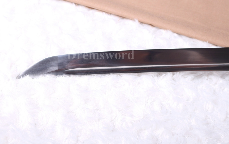 Battle Ready Japanese Sword katana 9260 spring Steel Full Tang razor sharp.