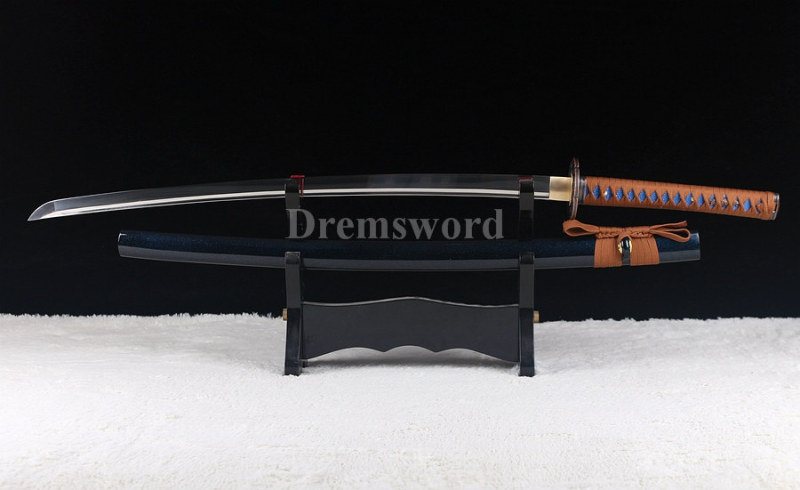 handmade high carbon steel Japanese Samurai Sword katana full tang sharp edge.