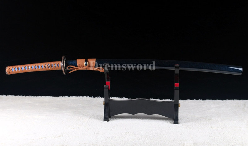 handmade high carbon steel Japanese Samurai Sword katana full tang sharp edge.