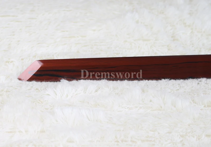 Hand forge&folded Red damascus Steel KIRIHA-ZUKURI Japanese Katana Ninja sword