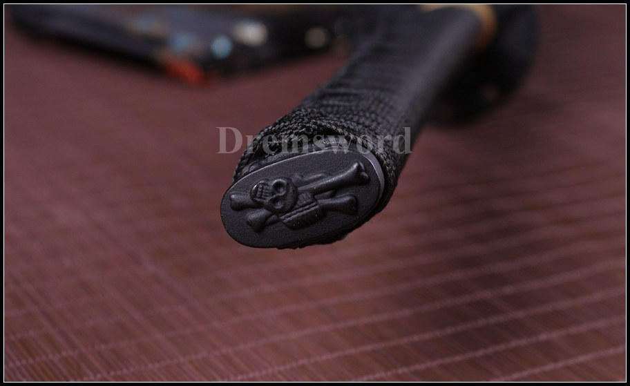 hand forged 1095 steel UNOKUBI-ZUKURI blade Japanese samurai Katana sword