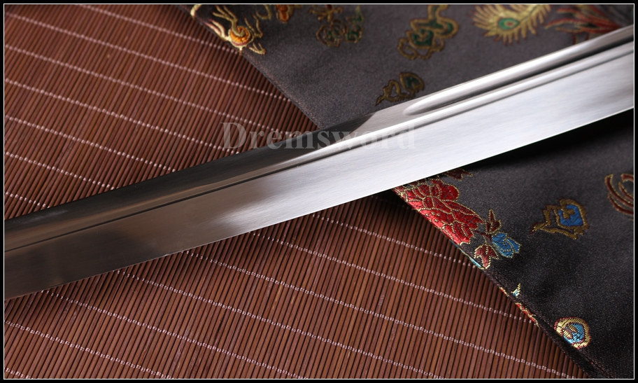 hand forged 1095 steel UNOKUBI-ZUKURI blade Japanese samurai Katana sword