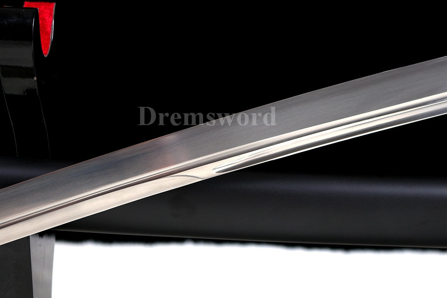 Japanese samurai katana sword 1095 high carbon steel UNOKUBI-ZUKURI blade battle ready sharp.