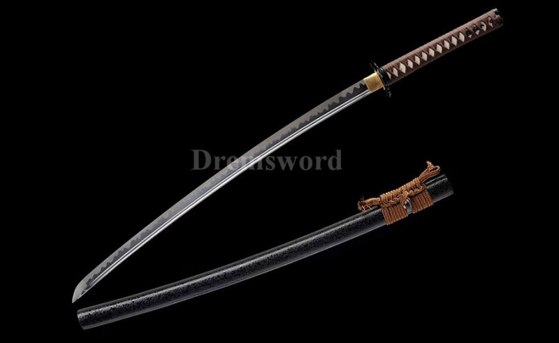 Battle Ready Japanese Katana Sword 9260 Spring Steel Full Tang hand-abrasived hamon razor sharp blade