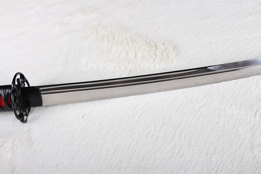 KOGARASU-MARU handmade Japanese Samurai Sword katana 9260 spring steel full tang sharp blade.