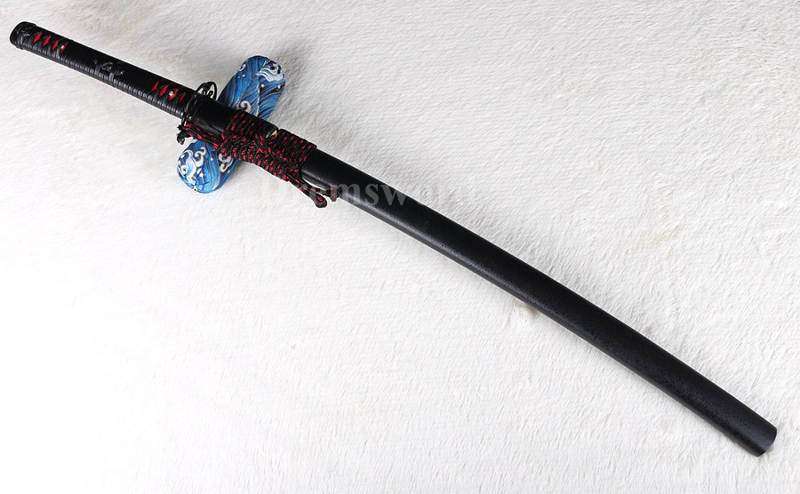 KOGARASU-MARU handmade Japanese Samurai Sword katana 9260 spring steel full tang sharp blade.