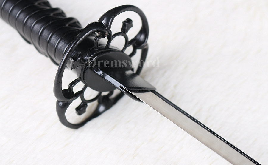 KOGARASU-MARU handmade Japanese Samurai Sword katana 9260 spring steel full tang sharp blade.
