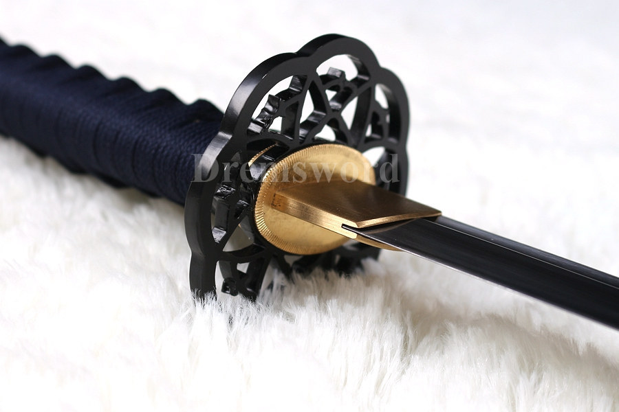 hand forged 9260 spring steel japanese samurai katana sword full tang battle ready full tang sharp.