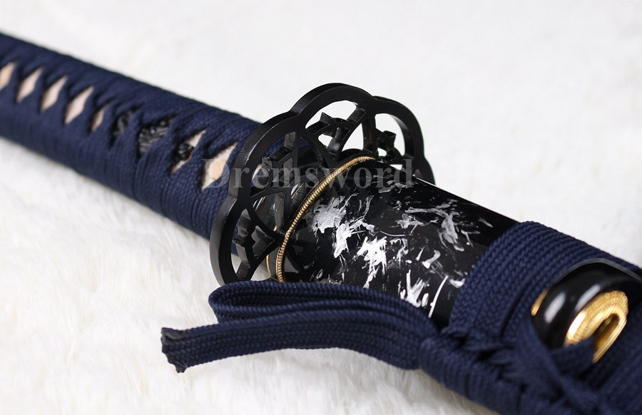 hand forged 9260 spring steel japanese samurai katana sword full tang battle ready full tang sharp.