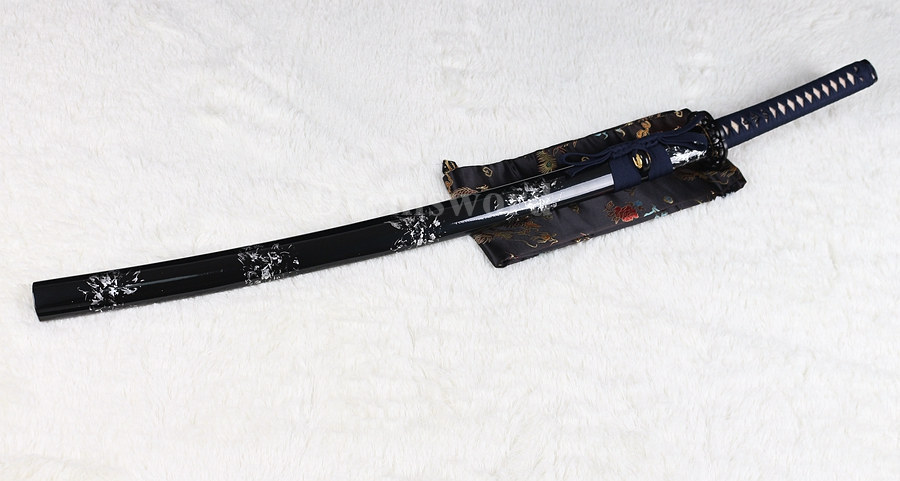 hand forged 9260 spring steel japanese samurai katana sword full tang battle ready full tang sharp.