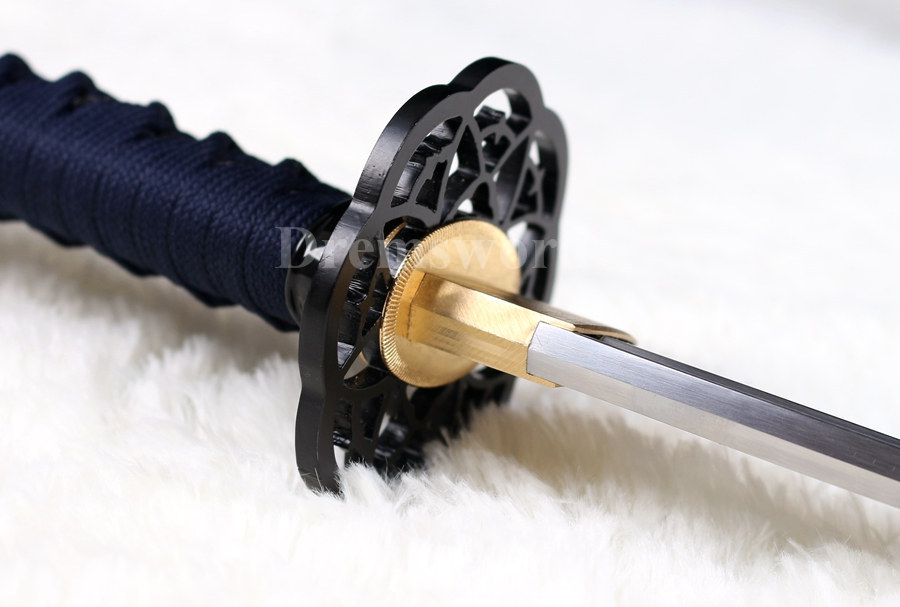 hand forged 9260 spring steel japanese samurai katana sword full tang battle ready full tang sharp.
