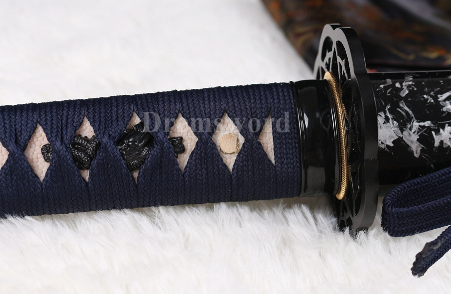 hand forged 9260 spring steel japanese samurai katana sword full tang battle ready full tang sharp.