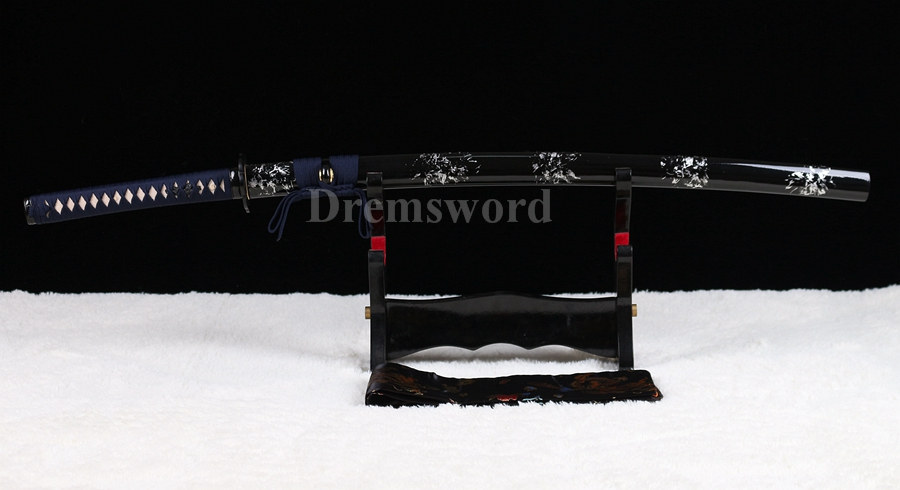 hand forged 9260 spring steel japanese samurai katana sword full tang battle ready full tang sharp.