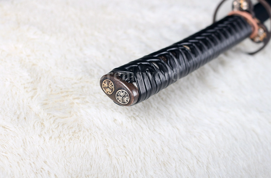 Hand forged Clay tempered T10 steel CHOJI hamon japanese samurai katana sword full tang sharp.
