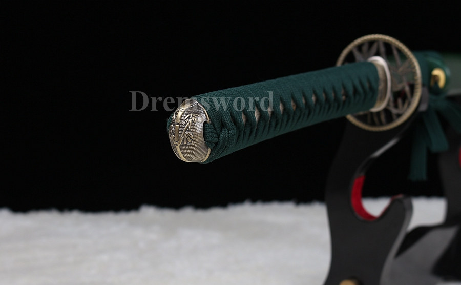 hand forged t10 clay tempered japanese Katana samurai sword fulltang sharp blade