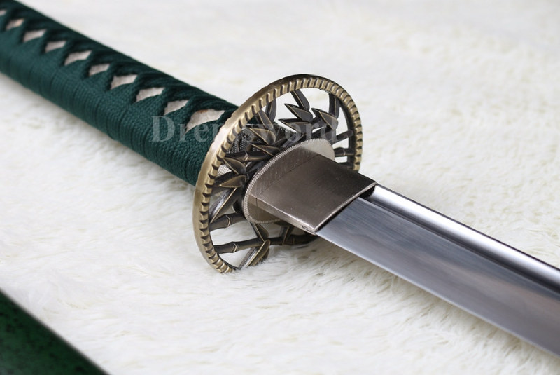 hand forged t10 clay tempered japanese Katana samurai sword fulltang sharp blade