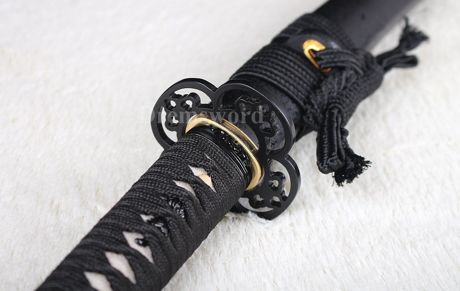 Handmade Clay tempered T10 steel japanese Katana sword battle ready sharp cutting blade battle ready.