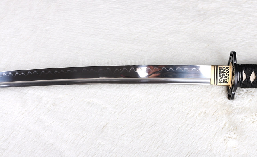 Handmade Clay tempered T10 steel japanese Katana sword battle ready sharp cutting blade battle ready.