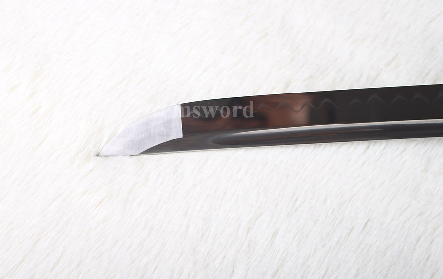 Handmade Clay tempered T10 steel japanese Katana sword battle ready sharp cutting blade battle ready.