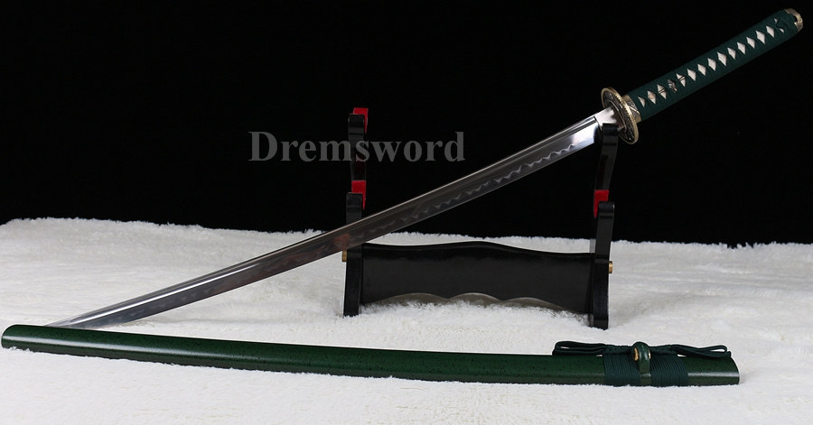 hand forged t10 clay tempered japanese Katana samurai sword fulltang sharp blade