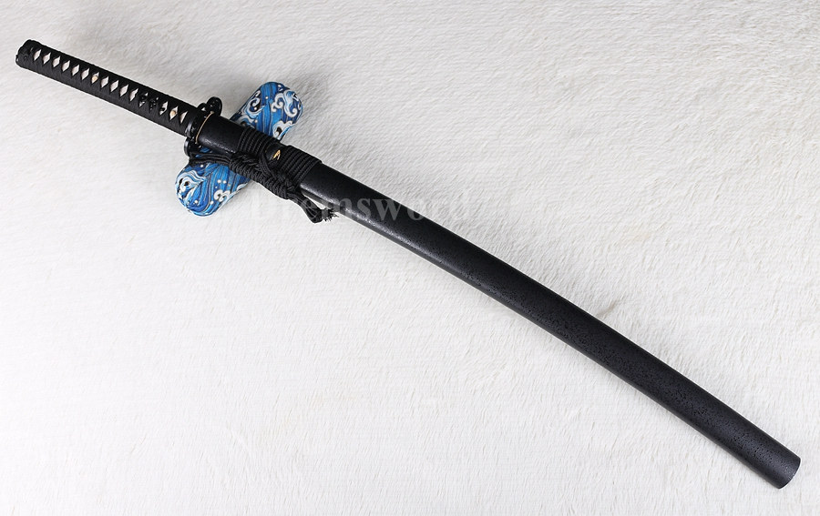 Handmade Clay tempered T10 steel japanese Katana sword battle ready sharp cutting blade battle ready.