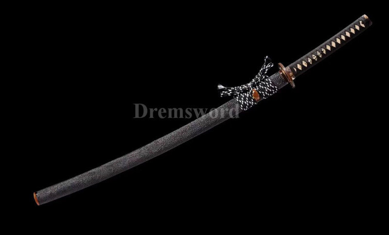 Hand forged Clay tempered T10 steel CHOJI hamon japanese samurai katana sword full tang razor sharp.