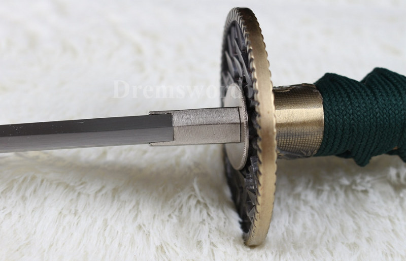 hand forged t10 clay tempered japanese Katana samurai sword fulltang sharp blade