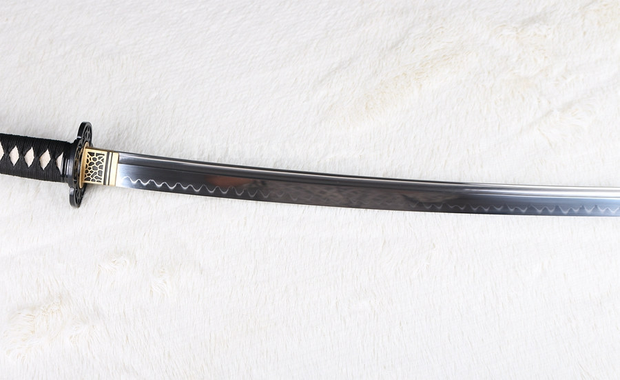 Handmade Clay tempered T10 steel japanese Katana sword battle ready sharp cutting blade battle ready.