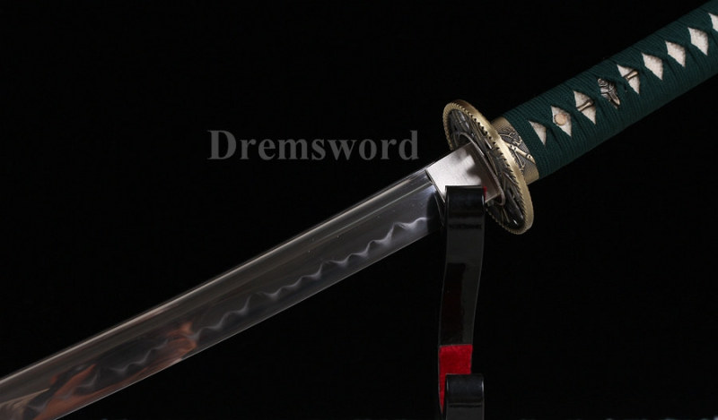 hand forged t10 clay tempered japanese Katana samurai sword fulltang sharp blade