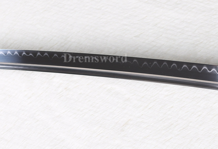 Handmade Clay tempered T10 steel japanese Katana sword battle ready sharp cutting blade battle ready.