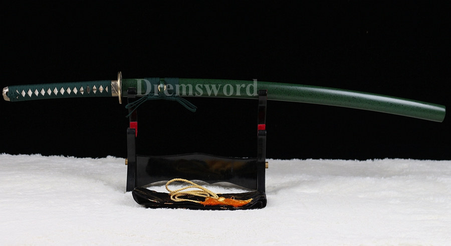 hand forged t10 clay tempered japanese Katana samurai sword fulltang sharp blade