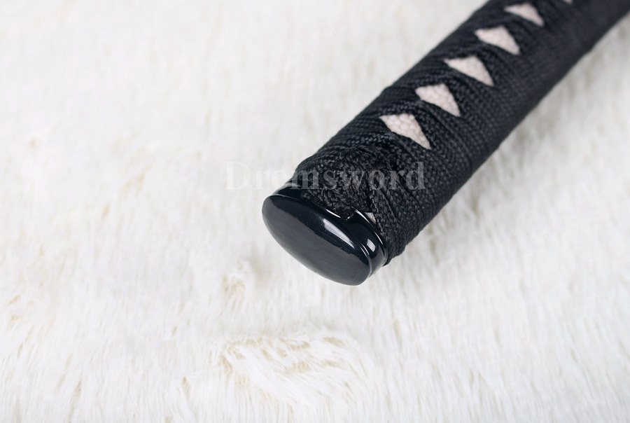 Hand forged clay tempered Battle Ready T10 steel japanese Katana sword full tang razor sharp.