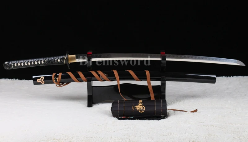 hand forged movie Kill Bill Sword Japanese Samurai Katana Clay Tempered T10 Steel Razor Sharp full tang Blade