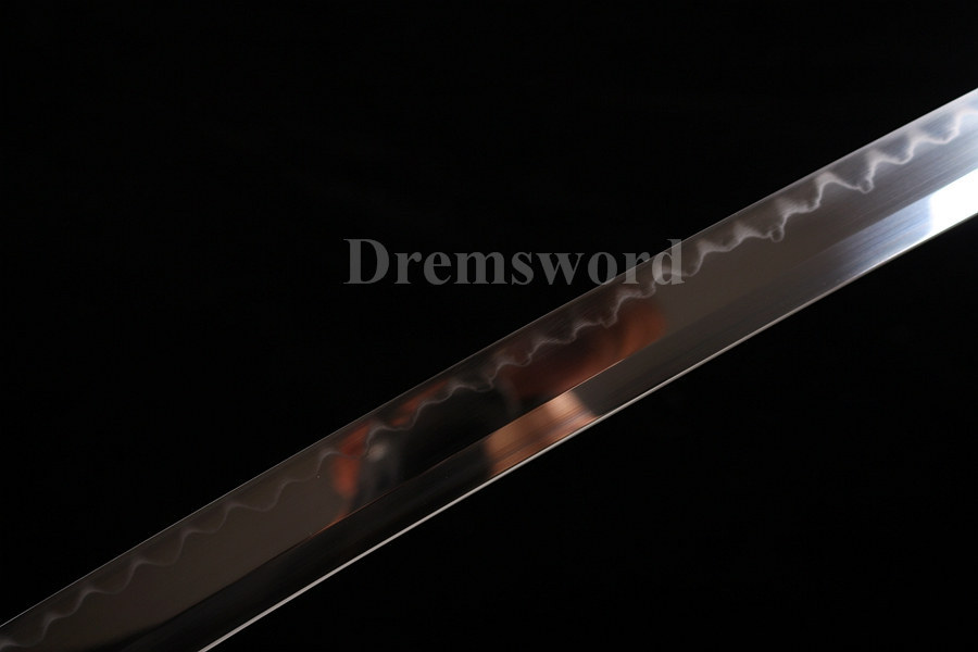 Fully hand forged Clay tempered T10 steel japanese Katana sword battle ready Functional full tang sharp.