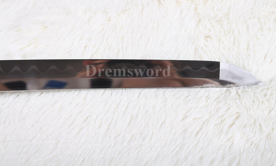 hand forged movie Kill Bill Sword Japanese Samurai Katana Clay Tempered T10 Steel Razor Sharp full tang Blade