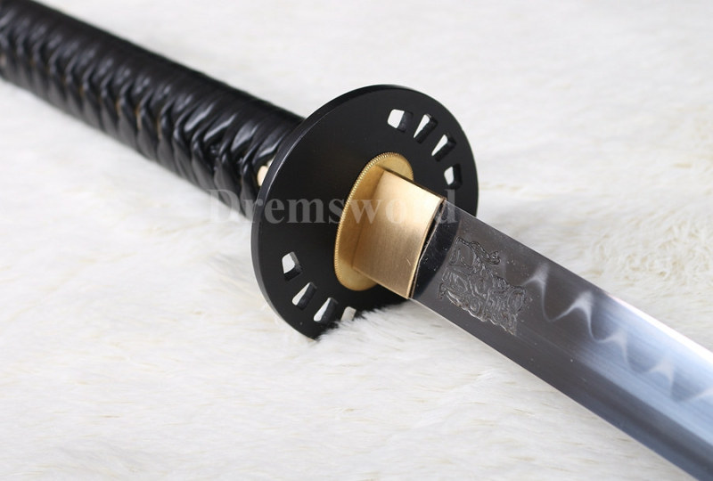 hand forged movie Kill Bill Sword Japanese Samurai Katana Clay Tempered T10 Steel Razor Sharp full tang Blade