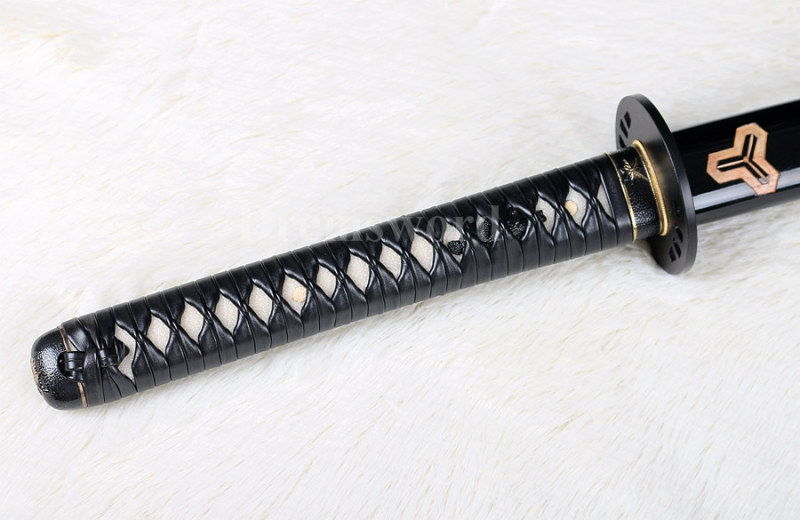 hand forged movie Kill Bill Sword Japanese Samurai Katana Clay Tempered T10 Steel Razor Sharp full tang Blade