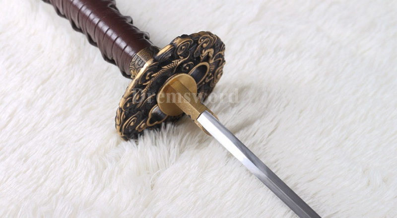 Fully Handmade Clay tempered T10 steel real hamon japanese samurai katana sword full tang sharp traditional hand abrasive.