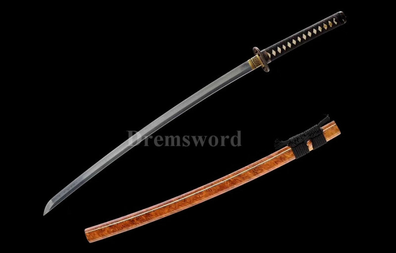 Hand forged Clay tempered  CHOJI hamon T10 steel japanese samurai katana sword full tang battle ready sharp.