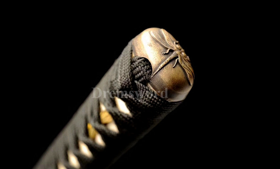 Hand forged Clay tempered  CHOJI hamon T10 steel japanese samurai katana sword full tang battle ready sharp.
