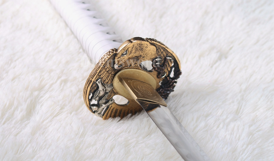 Fully handmade Clay tempered T10 steel katana  japanese samurai sword battle ready full tang sharp blade.