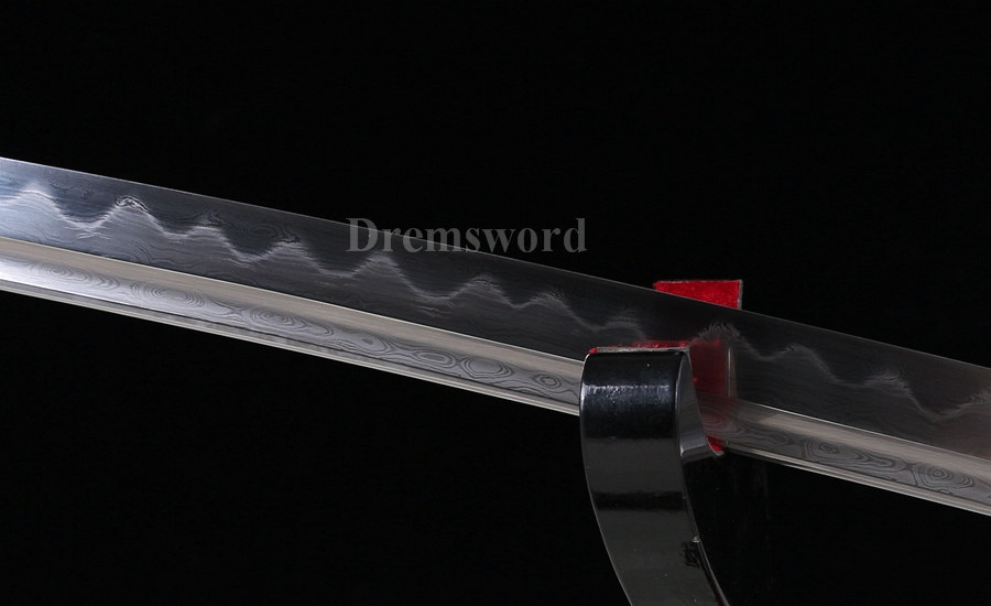 100% Hand forged Clay tempered T10 Folded Steel Japanese Samurai Katana Sword full tang battle ready sharp.