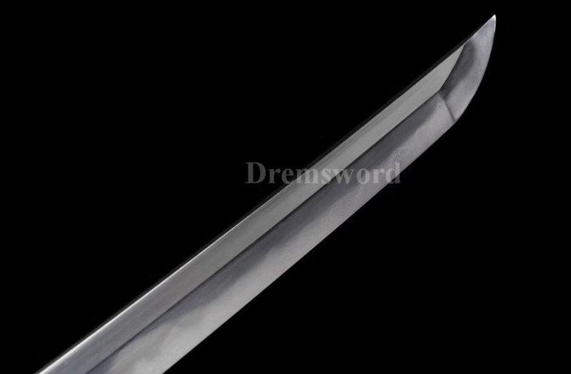 Handmade katana Clay Tempered Folded Steel Japanese samurai Sword full tang Blade Razor Sharp.