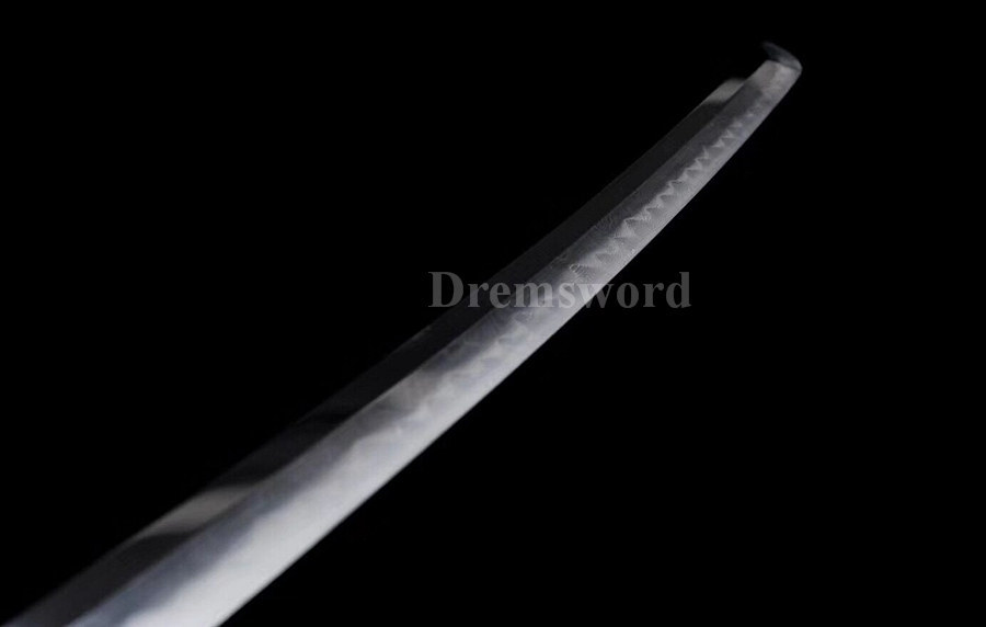 Handmade katana Clay Tempered Folded Steel Japanese samurai Sword full tang Blade Razor Sharp.