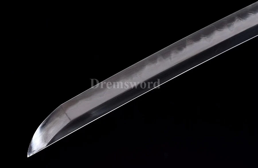 Japanese Tachi Battle Ready samurai Sword Folded Steel Clay Tempered ...