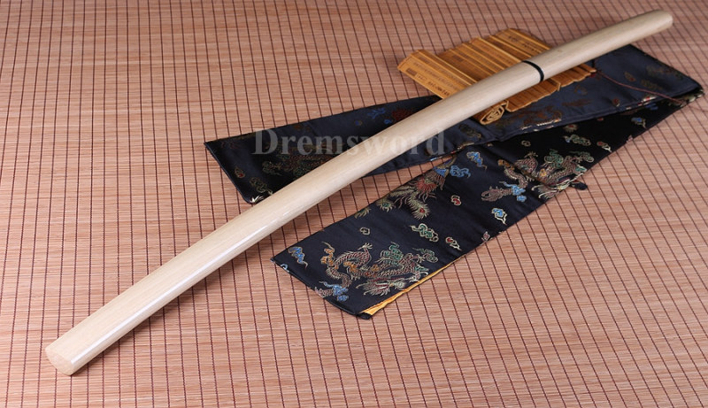 handmade 9260 spring steel shirasaya Japanese samurai sword full tang battle ready very sharp.