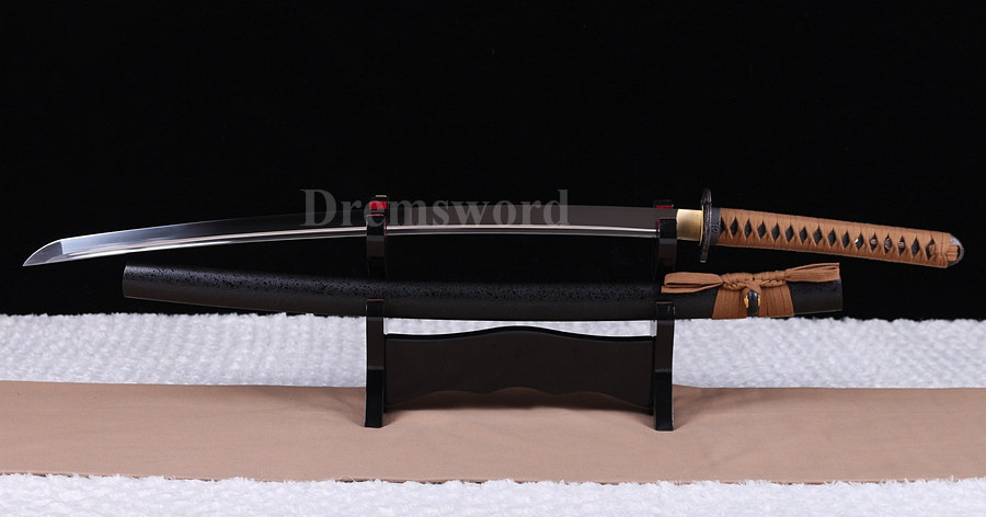 Hand forge katana 9260 spring steel Japanese Samurai Sword full tang sharp blade Battle Ready.