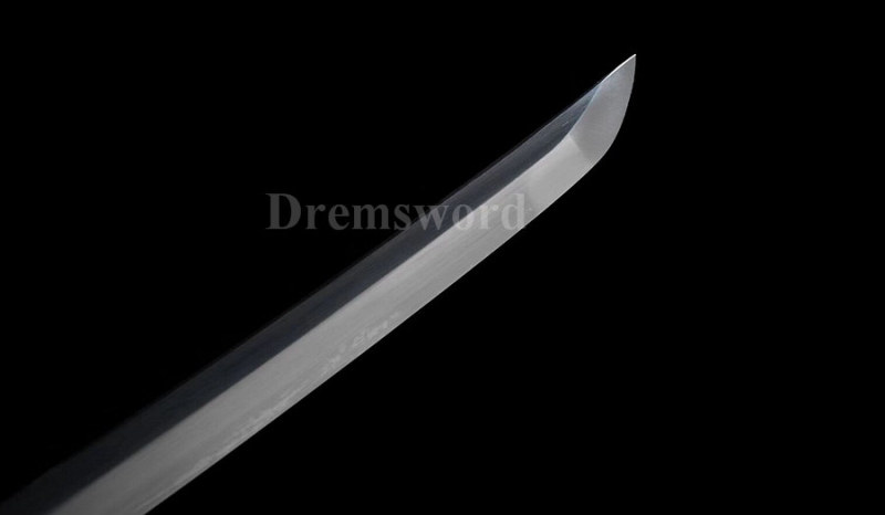 Nagamaki 9260 spring Steel Japanese samurai Sword Full Tang batttle ready sharp.